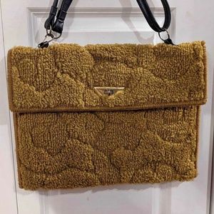 Vintage punch needle purse